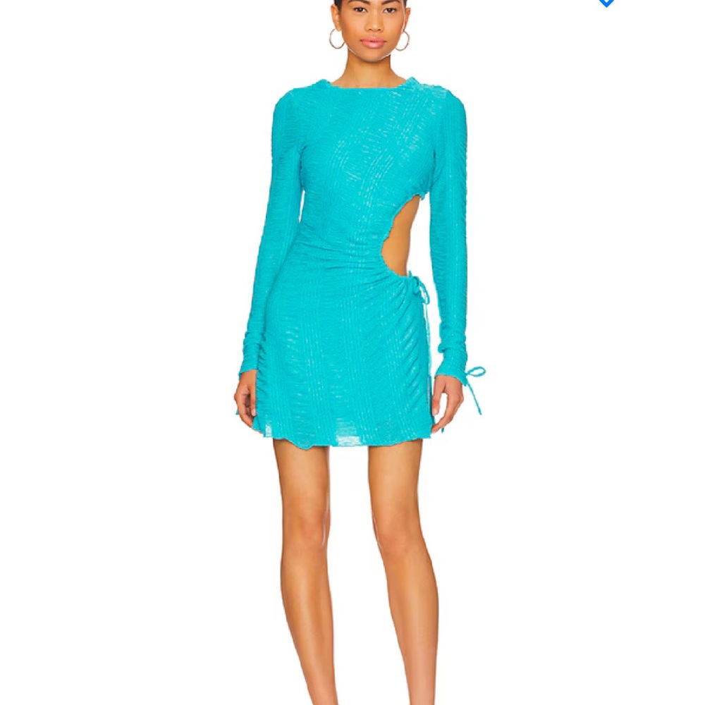 Chic Turquoise Cutout Dress by Superdown